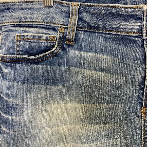 Kut From the Cloth Womens Jeans Ankle Skinny High Rise Med Wash Plus Size 16 - Picture 3 of 16